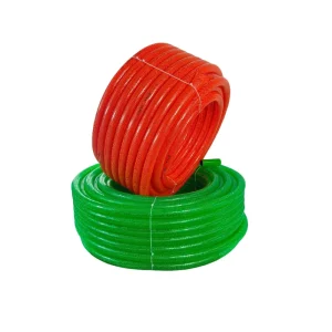 Flexible Clear PVC Fiber Braided Reinforced High Pressure Garden Water Hose for Family Irrigation Drainage Anti UV Durable
