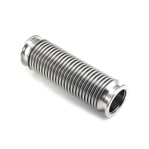 Flexible Corrugated SS Bellow Stainless Steel Vacuum Bellow Hose KF ISO Nipple on Both Endsadvice
