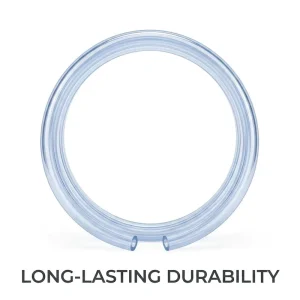 Flexible Corrugated Silicone Seal High Pressure 9mm 12mm Food Medical Grade Hose Pipe Rubber Pipe Silicone Rubber Tube