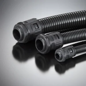 Flexible Corrugated Tube for Cable Protection PA PP PE Flame Retardant Hose Nylon Corrugated Hose for Electrical Wiring