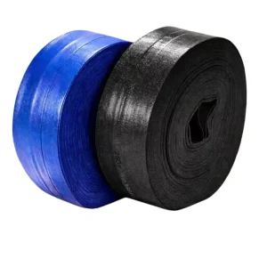 Flexible Durable Black PE Fire Layflat Hose 12inch Diameter 100m Length High Pressure Eco-Friendly Agricultural Irrigation