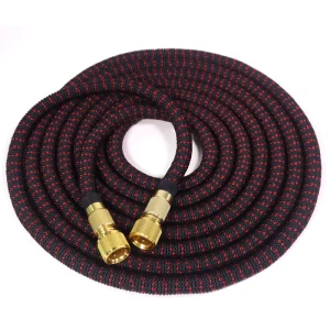 Flexible Durable PVC Garden Hose Expandable 25/50/75/100FT with Anti Abrasion and Anti Corrosion Features