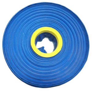 Flexible Durable PVC Layflat Hose with High Pressure and High Tensile Strength for Agricultural Irrigation Water Delivery