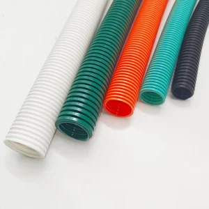 Flexible Electric Production Conduit 20mm Corrugated Nylon Electrical Nonmetal Pipe PP Material