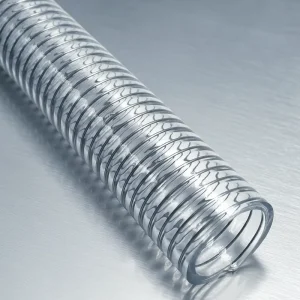 Flexible Heat Resistant Air Duct Hose PVC Spiral Steel Wire Reinforced Hose