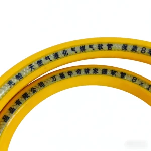 Flexible High Pressure Durable Eco Friendly PVC Fiber Braided Hose for LPG Gas Air Water Irrigation 3/8-1 Inch
