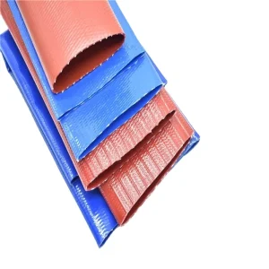 Flexible High Pressure PVC Lay Flat Discharge Hose 2” 3” 4” Garden Irrigation 100m Length for Gas From China Factory