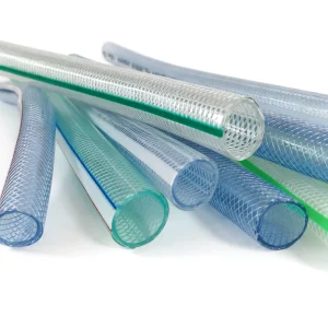 Flexible High Pressure PVC Transparent Fiber Reinforced Hose Non Toxic Eco Friendly Durable Garden Hose Corrugated Pipe