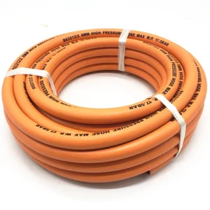 Flexible High Pressure Rubber LPG Transfer Braided 8MM BS3212 Gas Hose