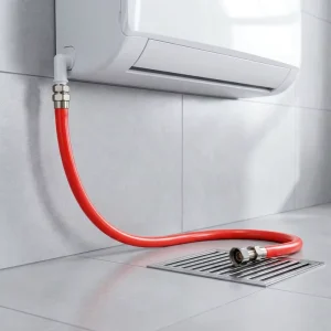 Flexible Industrial Silicone Tube Weather Resistant Anti-aging for Air Conditioner Condensate Drain Hose