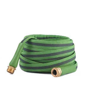 Flexible Kink Free Heavy Duty 1 2” High Pressure Fiber Jacket Hose with Bursting Pressure 600psi