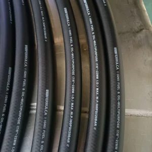 Flexible NBR Rubber Air Hose 1/4″-2″ for Construction Machinery with Cutting Service 10-20bar Pressure
