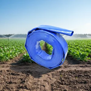 Flexible Non Toxic Water Irrigation PVC 2 1 2 Inch Lay Flat Hose 50 100 Meters