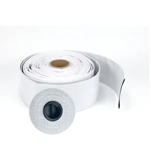 Flexible PE Lay Flat Hose with Welding Outlets Extruded Plastic 100m Length Cutting Service for Agriculture Field Outdoors Use