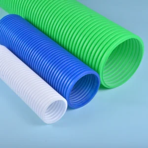 Flexible PE Polyethylene Corrugated Bellow Tube Hose Conduit Moulded Ventilation System Air Duct with Wiring Sleeve