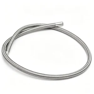 Flexible PTFE Hose High Temperature Resistant Teflon Tube Stainless Steel Braided for Chemical Transfer Steam Lines Hydraulic