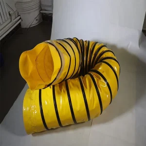 Flexible PVC Aircraft Ground Preconditioned Air Hose Insulated Ventilation Duct for Cooling Supply System