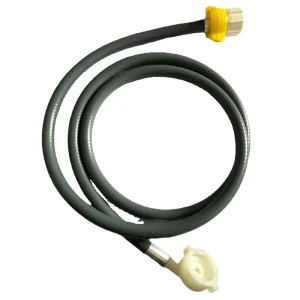 Flexible PVC Dishwasher Water Inlet Pipe Anti-Aging Anti-Leak High Temperature Resistant Slow Water Flow Universal Replacement