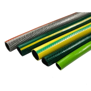 Flexible PVC Fiber Braided Reinforced Hose for Irrigation Plastic PVC Water Pipe Hose for Garden