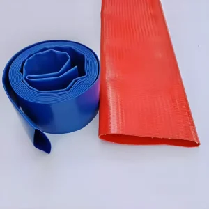 Flexible PVC Flat Agricultural Irrigation Watering Solutions Garden Landscape Water Pipe Durable Water Transfer Hose 1-8