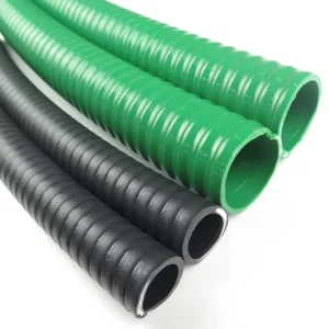 Flexible PVC Helix Corrugated Vacuum Suction Water Hose for Industrial Agriculture 19mm 3/4″