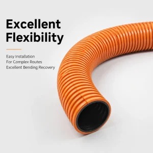 Flexible PVC Helix Ducting Hose Heavy Duty Water Suction Pipe for Construction and Irrigation