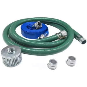 Flexible PVC Helix Water Pump Suction Discharge Spiral Tube Hose Industrial Use ISO Certified 2-8bar Working Pressure 19-305mm