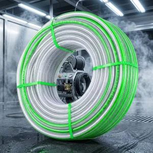 Flexible PVC High Pressure UV Resistant Garden Hose with Custom Length for Garden Irrigation and Cleaning