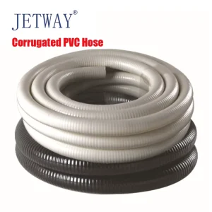Flexible PVC Hose Factory Supply JETWAY Fitting Spiral Flexible Water Hose for Bathtub Massage Spa Swimming Pool