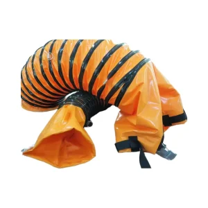 Flexible PVC Industrial Rolling Procession Welding Connection for Plastic Tubes Flexible PVC Air Duct 12inch