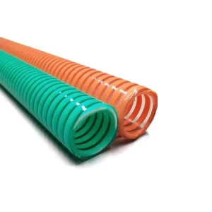 Flexible PVC Suction Hose 3/4/5/6 Inch Orange Green Mining Vacuum Water Oil