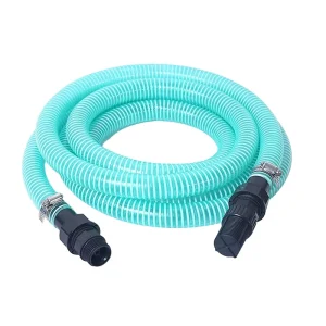 Flexible PVC Water Suction Hose Pipe Customized Cutting Length 4 Inch 2 Inch 6 Inch Red Blue Green Black