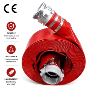 Flexible PVC Water Suction and Discharge Hose for Agricultural Irrigation and Drainage Cutting Service Available