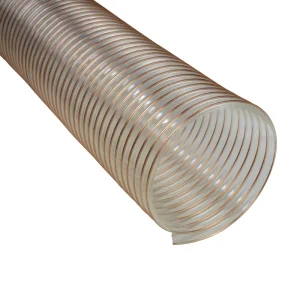 Flexible Plastic Flex PU Steel Wire Polyurethane Vacuum 2 2.5 4 5 6 Inch Duct Hose