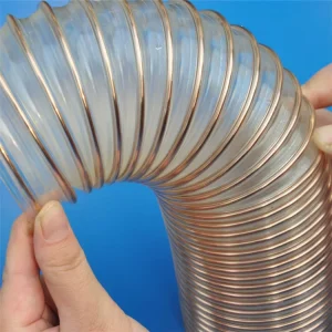 Flexible Plastic Steel Wire Polyurethane 2inch 2.5inch 5inch 6 Inch PU Duct Hose Pipe