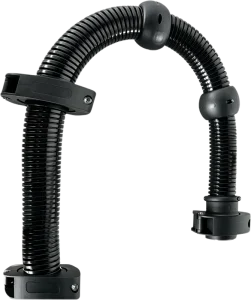 Flexible Robotic Cable Management System with Double Openable Corrugated Conduit DressPack for 3D Rotating Applications
