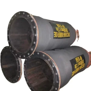 Flexible Rubber Discharge Hose with Steel Wire 10 Bar Pressure 5m 10m Strip Shape