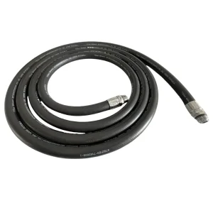 Flexible Rubber Oil Suction Hose Pipe with Safety Clamps and Quick Coupling Made in China
