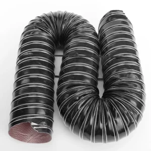 Flexible Silicone Duct Hose 3″ 4″ Air Ducting High Temp Silicone Coated Tube