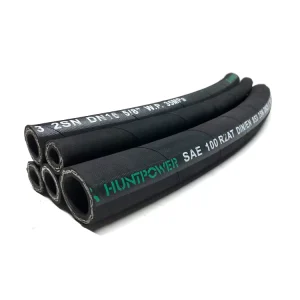 Flexible Suction Hose 3/4 Inch High Pressure Rubber Hydraulic Hose R1 / R2 / 1SN / 2SN / 4SP / 4SH