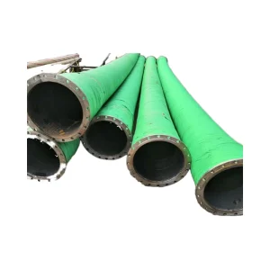 Flexible Synthetic Rubber Excavator Hose for Sands Slag Sludge Discharge Custom Cutting Customizable Model Number