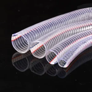 Flexible Transparent Extruded Plastic Water Drainage Pipe Customized Size High Temperature Resistant Anti Freezing OEM