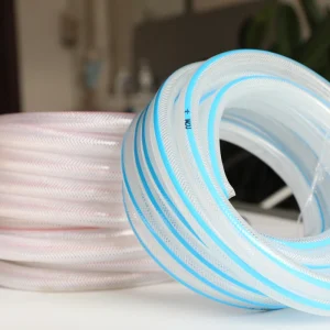 Flexible Transparent Fiber Braided Reinforced PVC Hose