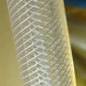 Flexible Transparent PVC Clear Fiber Braided Reinforced Water Hose