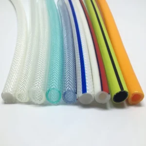 Flexible Transparent PVC Clear Hose PVC Fiber Braided Reinforced Water Hose Tube