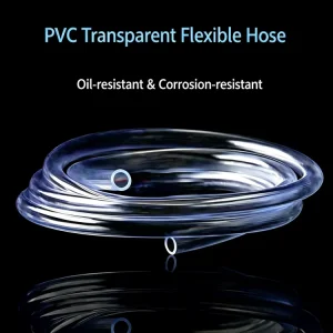 Flexible Transparent PVC Lay Flat Hose High Pressure Water Pump Discharge Pipe Agricultural Irrigation Plastic Tubes