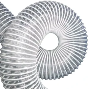 Flexible Transparent Reinforced Mesh Hose PVC Spiral Plastic Tube PVC Duct Hose