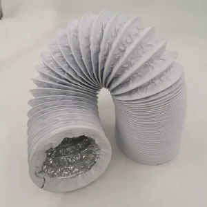 Flexible Ventilation Ducts for AC HVAC Systems Used in Schools and Hospitals 10m PVC and Aluminum Foil Hoses