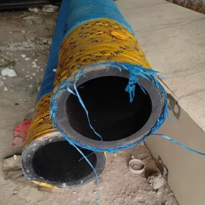 Flood Control Mobile Pump Truck Suction Hose Inlet Hose Water Suction Black Steel Wire Rubber Winding Emergency Rescue Drainage