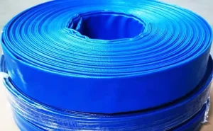 Foldable Lightweight Storage TPU Layflat Hose High Elastic Round High Pressure Water Hose for Garden Farm Municipal Drainage